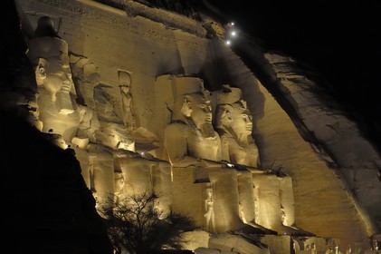 Egypt, Upper Egypt, Nubia, Abu Simbel, site listed as World Heritage by UNESCO, Ramesses II Temple