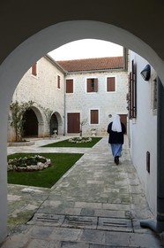 Croatia, Dalmatia, Dalmatian Coast, Ugljan Island, Franciscan St. Jerome Convent of the Congregation of the Sisters of Mercy