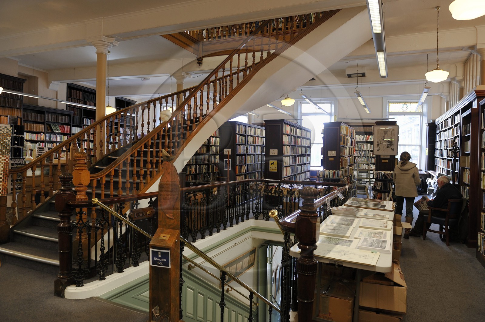 United Kingdom, Northern Ireland, Belfast, Linen Hall Library