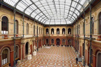 France, Paris (75), quartier de Saint-Germain-des-Prés, Ecole nationale supérieure des Beaux-Arts, le Palais des Etudes