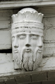 Norvège, comté de Hordaland, Bergen, maisons en bois du quartier de Bryggen, classé Patrimoine Mondial de l'UNESCO, ancien comptoir de la ligue hanséatique (la Hanse)