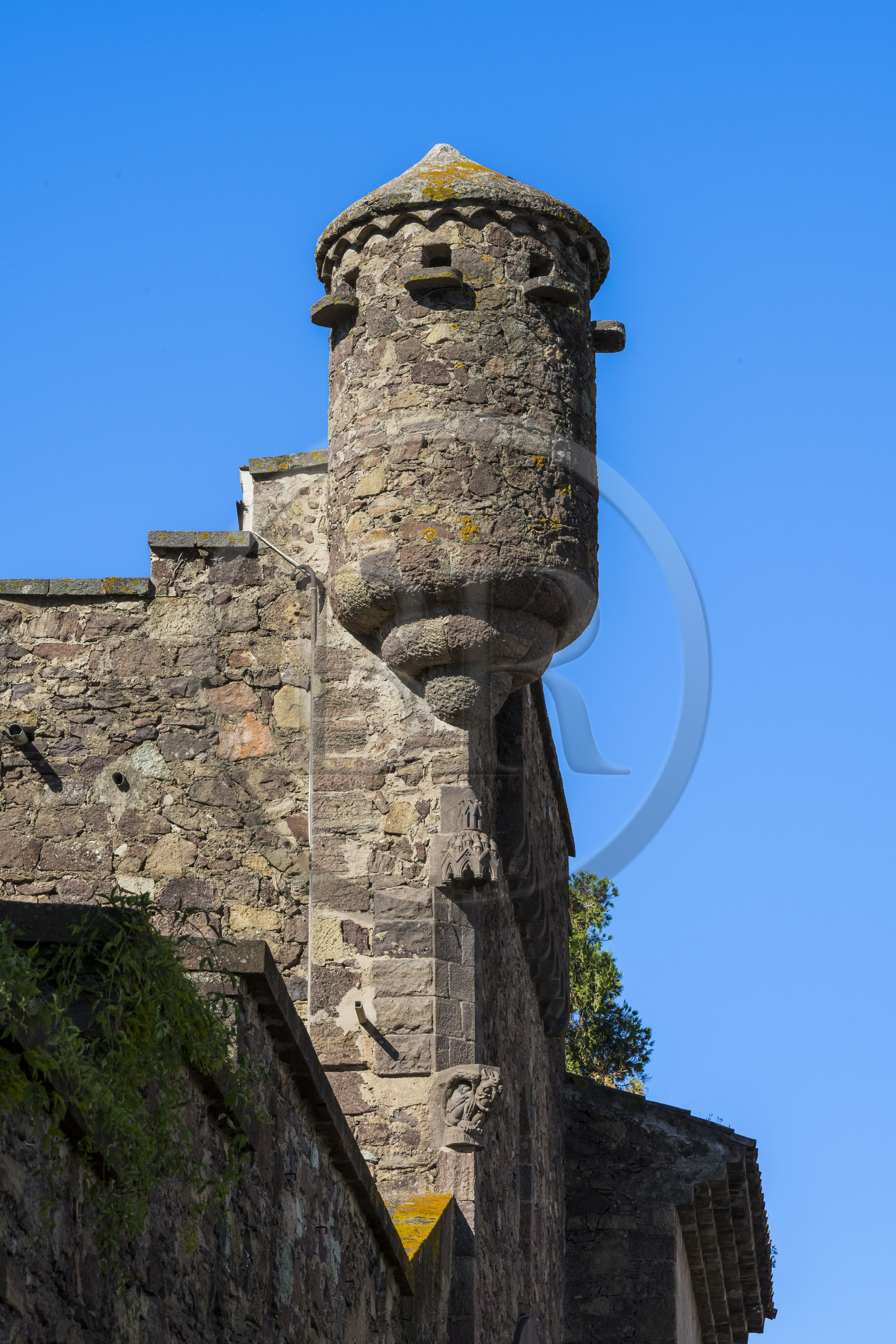 France, Alpes-Maritimes (06), Mandelieu-la-Napoule, chateau de La Napoule (XII-XIXe siècle)