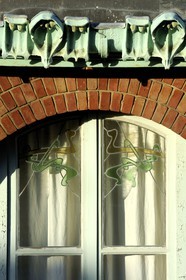 France, Paris (75), le Castel-Beranger, immeuble du 14 rue La Fontaine de style Art Nouveau  par Hector Guimard
