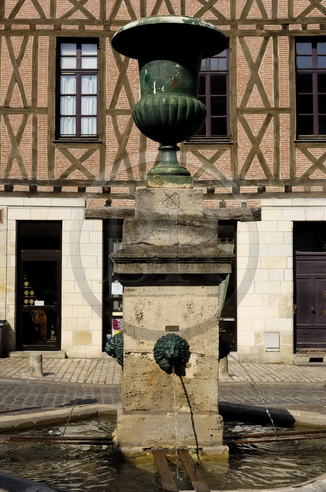 France, Indre et Loire (37), Tours, place Foire-le-Roi