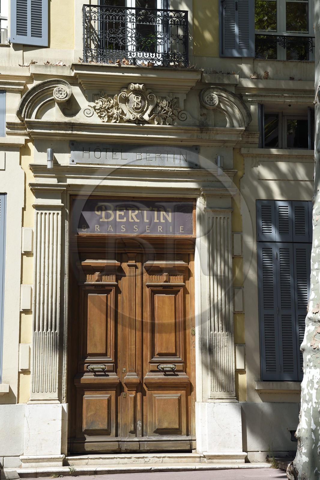 France, Var, Draguignan, former hotel Bertin on the boulevard du Marechal Foch