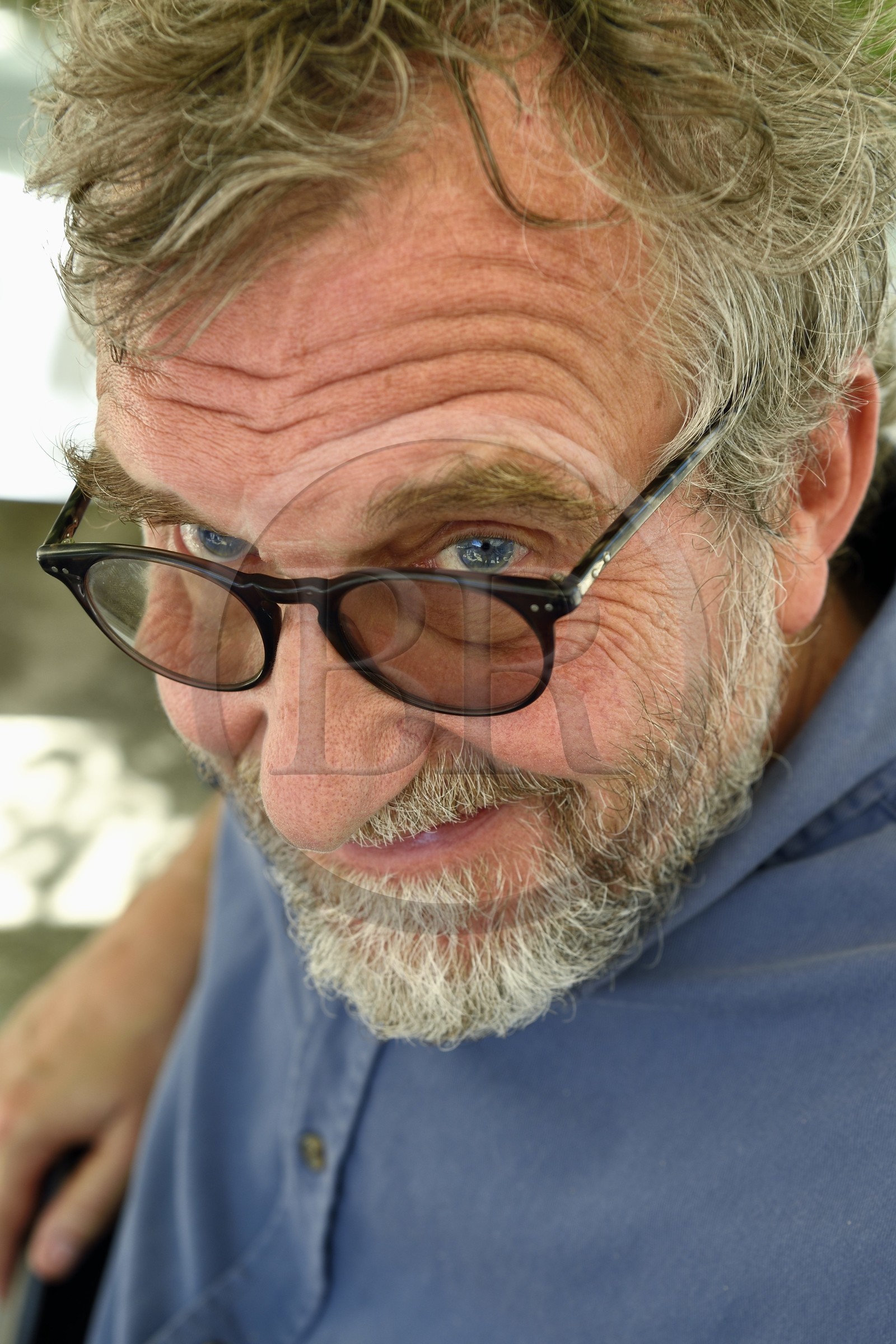 France, Alpes-Maritimes, Saint Paul de Vence, Olivier Kaeppelin President of the International Biennale of Saint-Paul de Vence