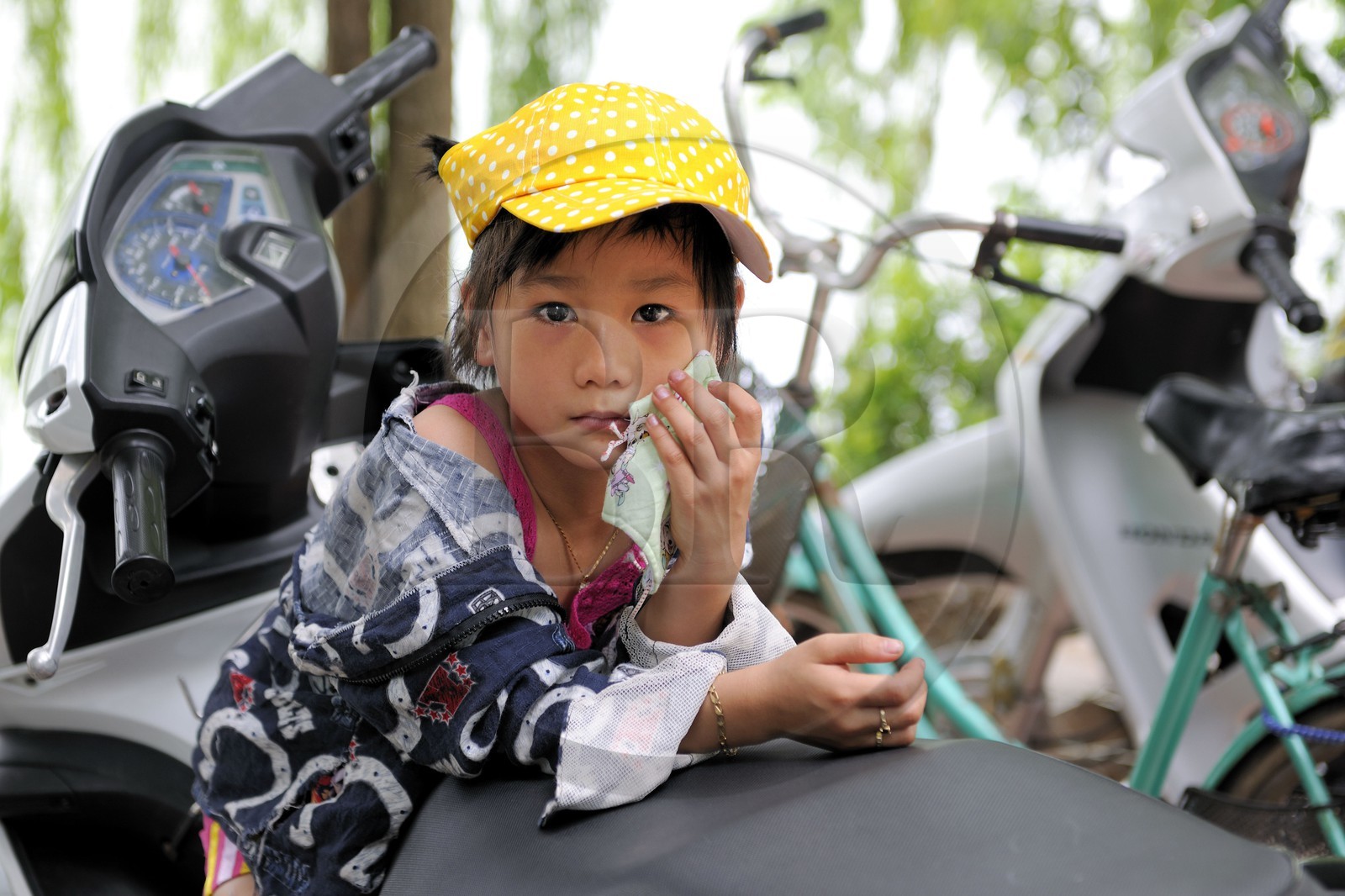 Vietnam, Hanoi, young girl