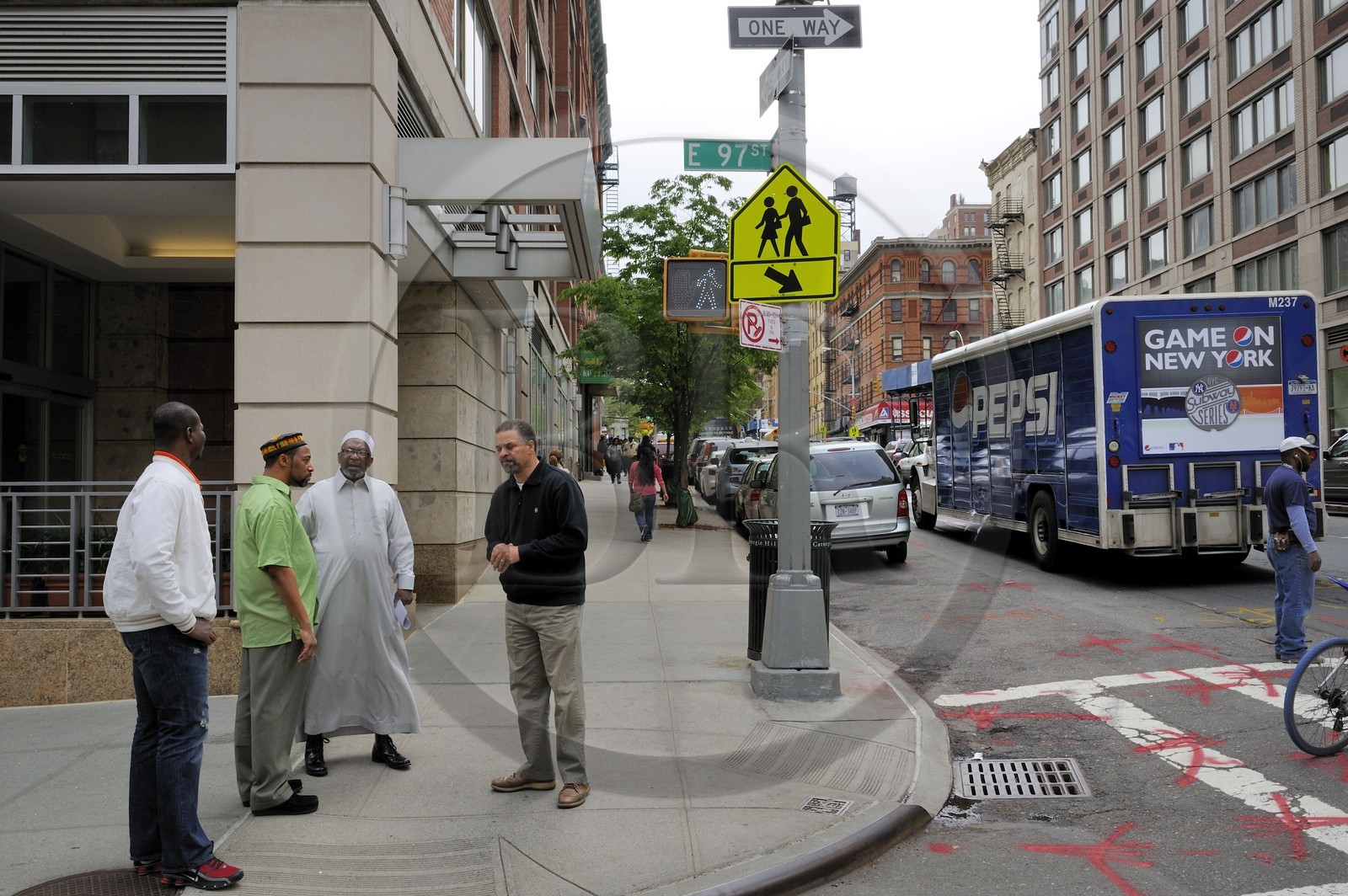 Etats-Unis, New York, Manhattan, Upper East Side, population musulmane