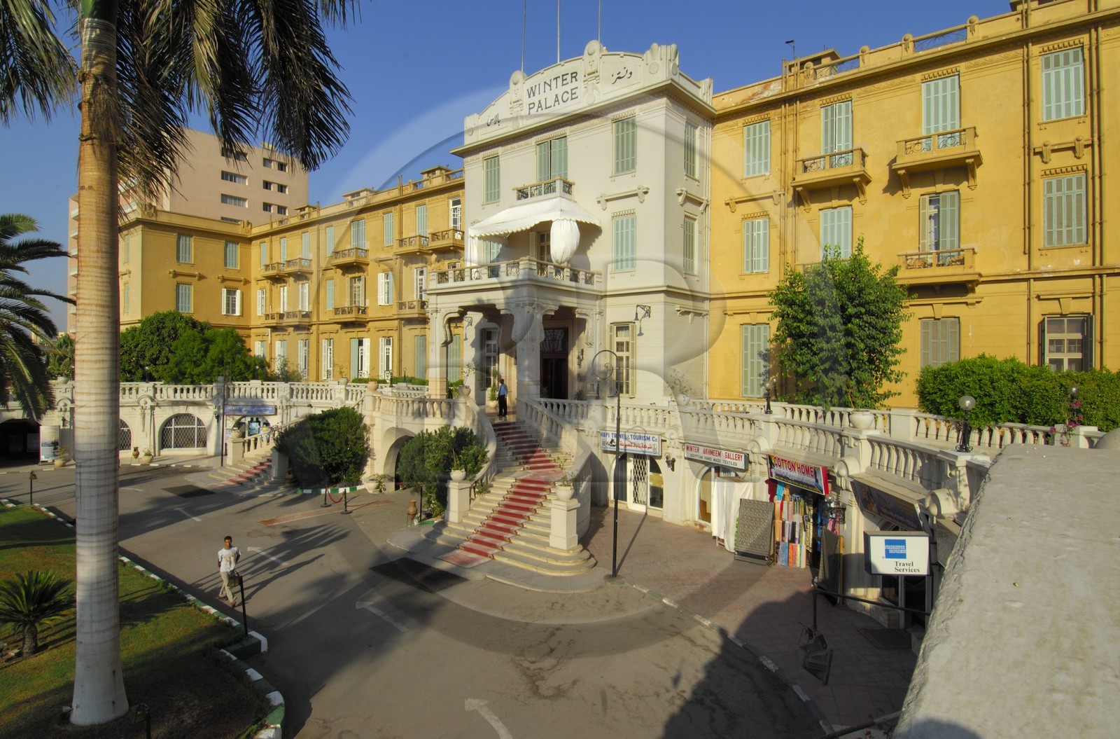 Egypt, Upper Egypt, Nile Valley, Luxor, the Old Winter Palace hotel