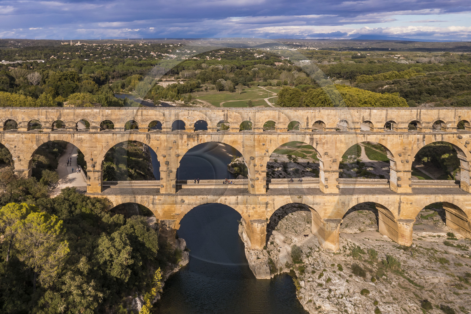 France, Gard (30),  (vue aérienne)