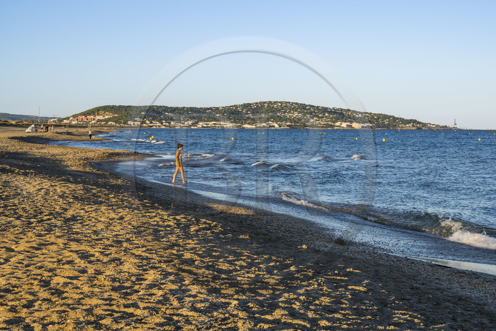 France, Herault, Sete, Lido beach, place called Trois Digues