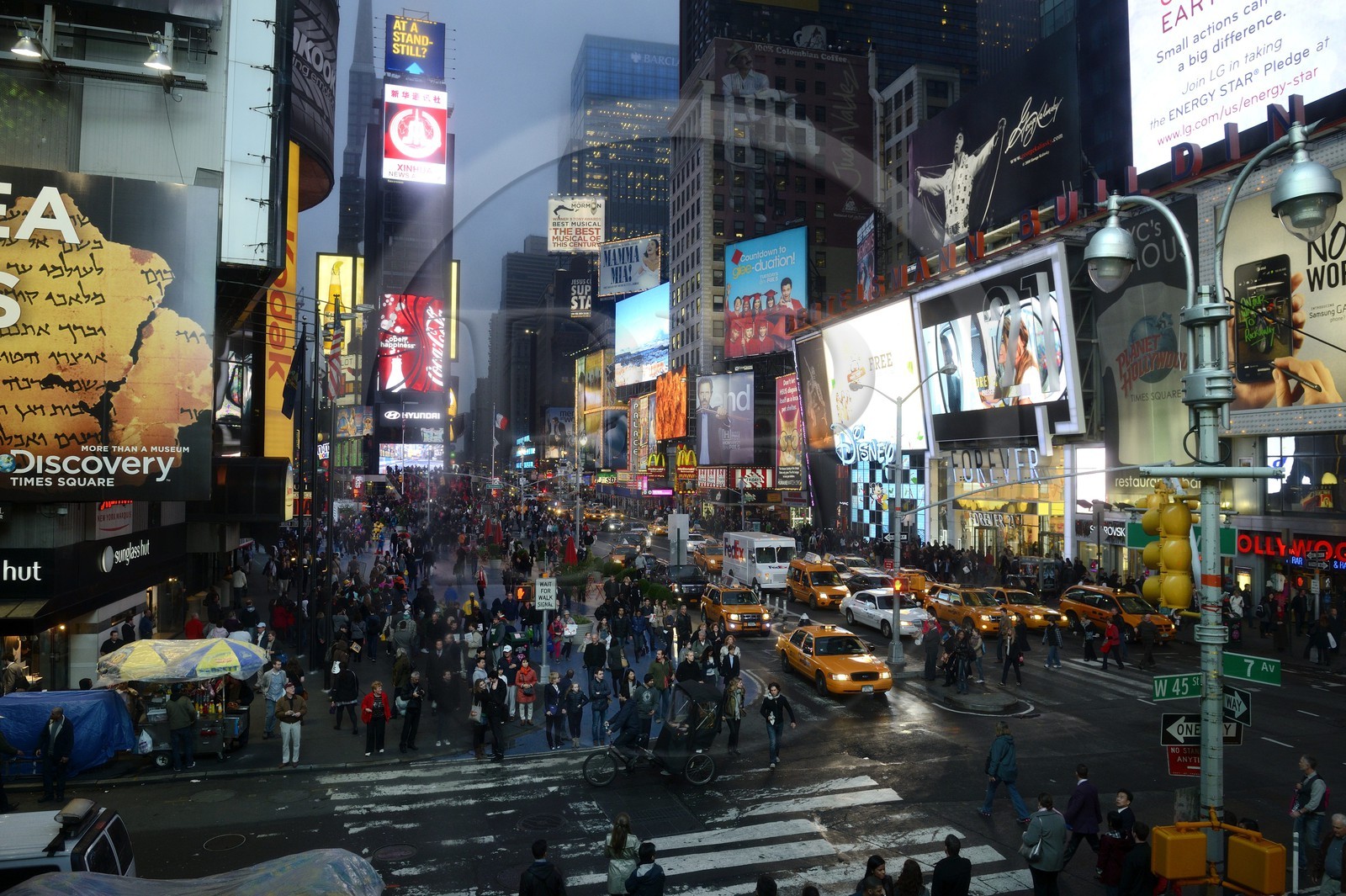 Etats-Unis, New York, Manhattan, Midtown, Times Square