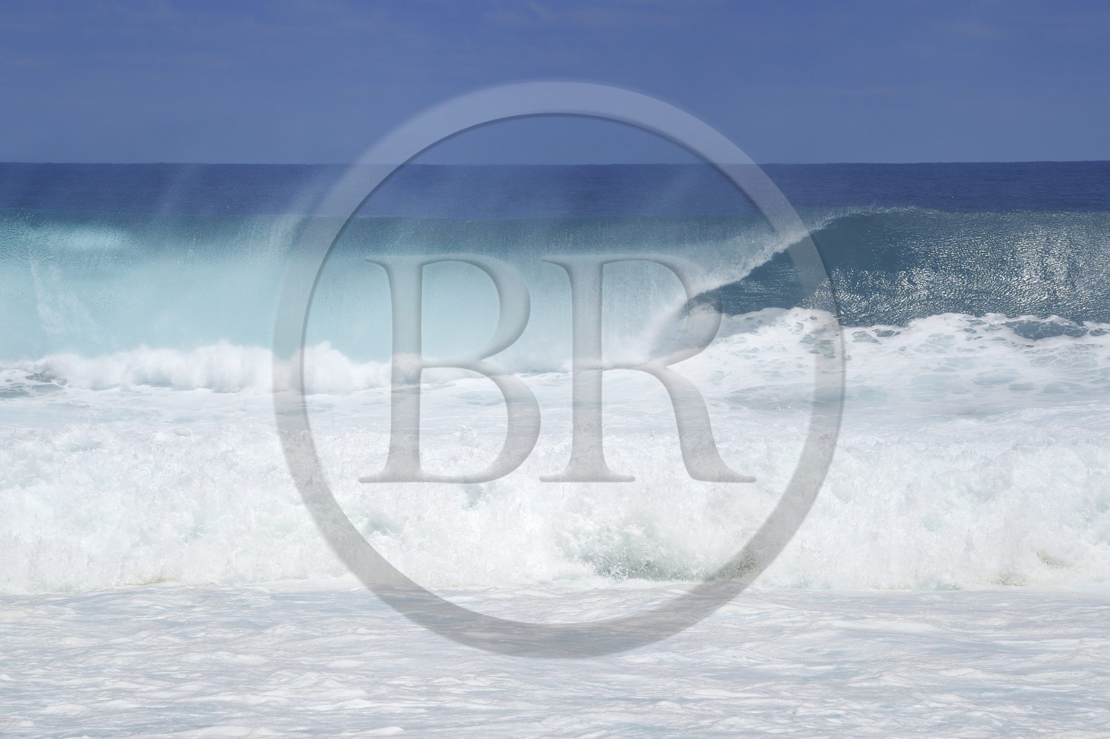 France, île de la Réunion, la côte sud, plage de Grand-Anse