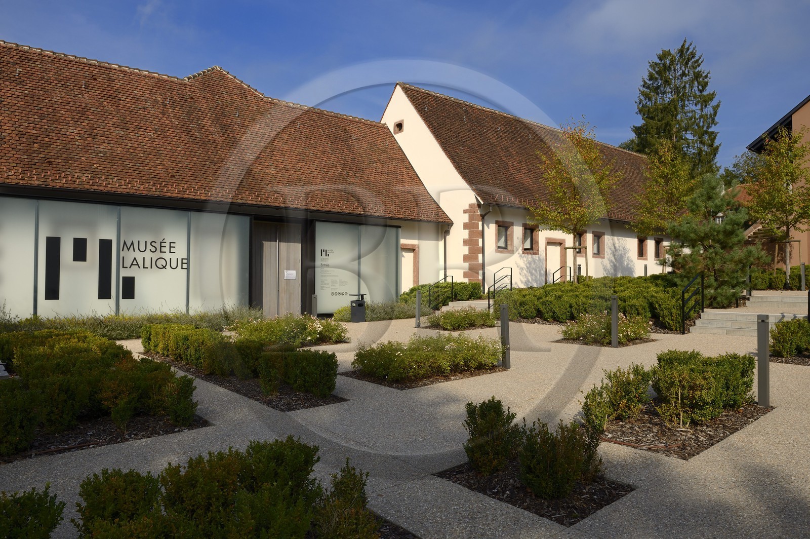 France, Bas-Rhin (67), Wingen-sur-Moder, le musée Lalique