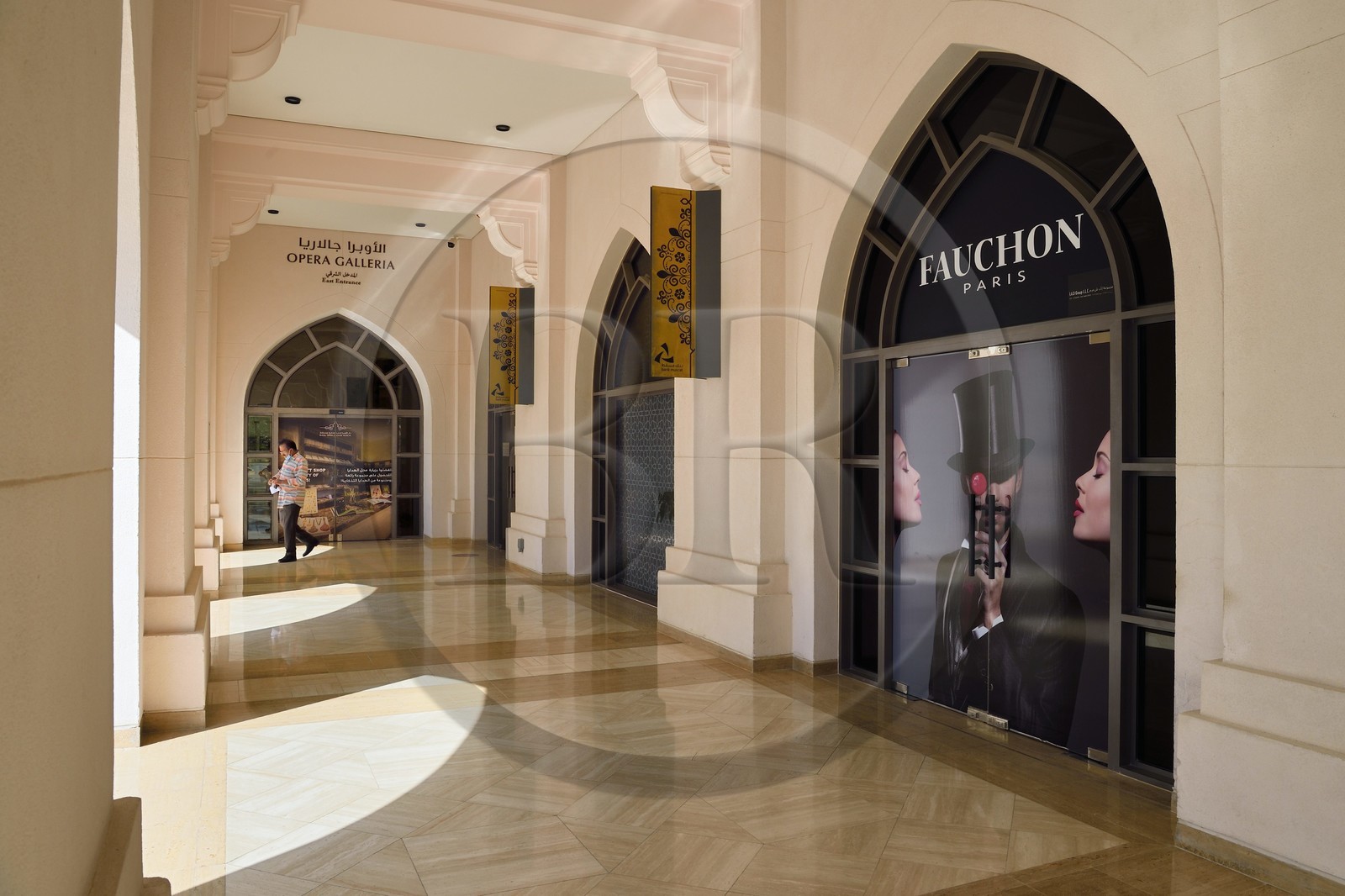Sultanat d'Oman, Mascate, district Shati Al Qurm, Opera Galleria, luxueux centre commercial de l’Opéra Royal de Mascate, Fauchon, enseigne d'une marque française de luxe