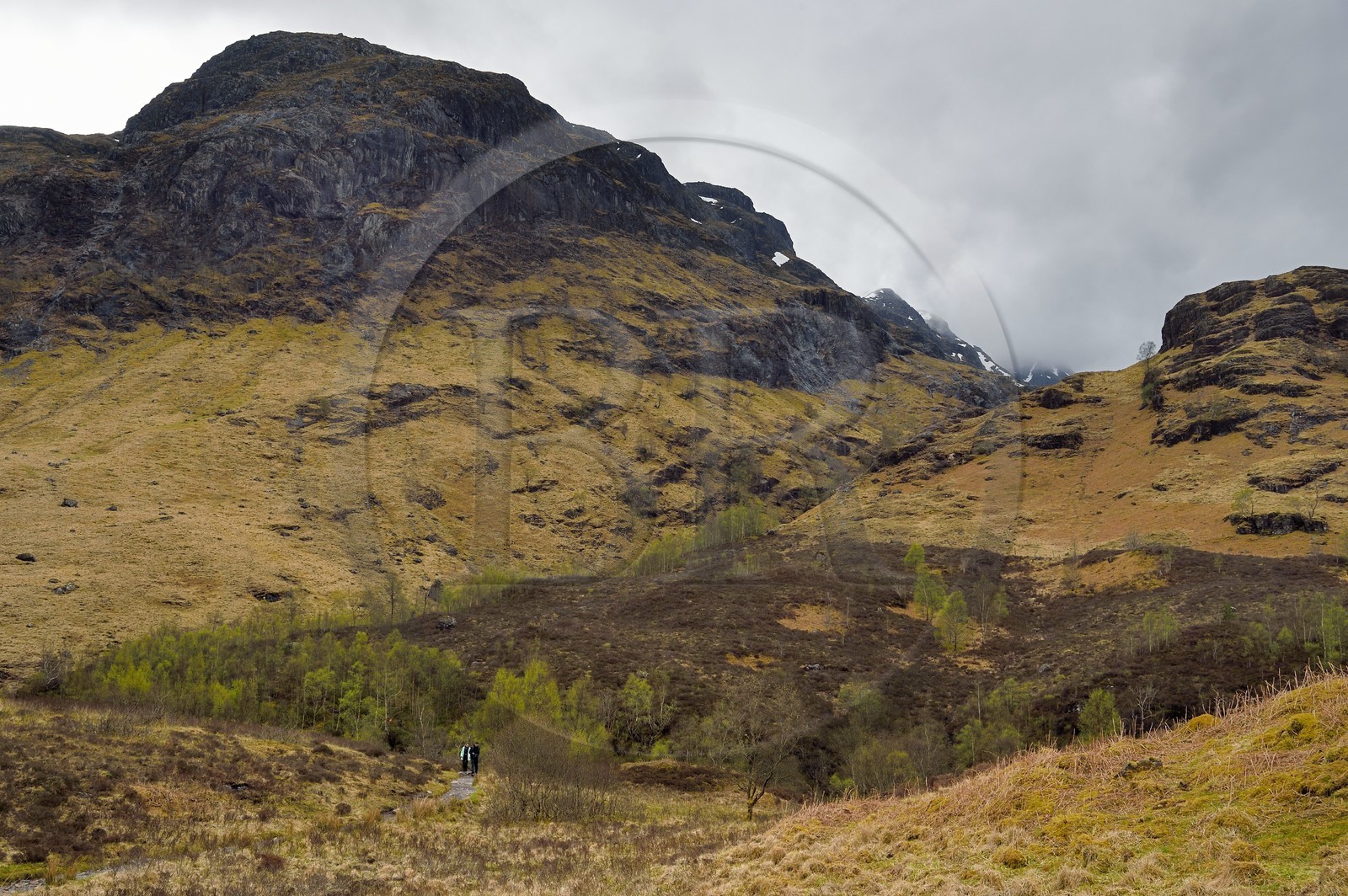 Royaume-Uni, Ecosse, Highland, Glencoe, la vallée de Glen Coe (lieu du massacre des Mac Donald par les Campbell)