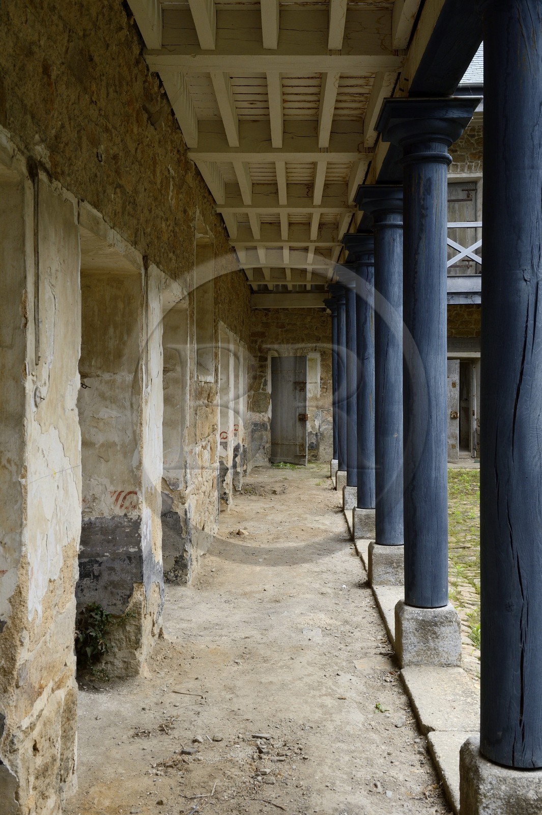France, Cotes-d'Armor, Guingamp, former prison of the nineteenth century