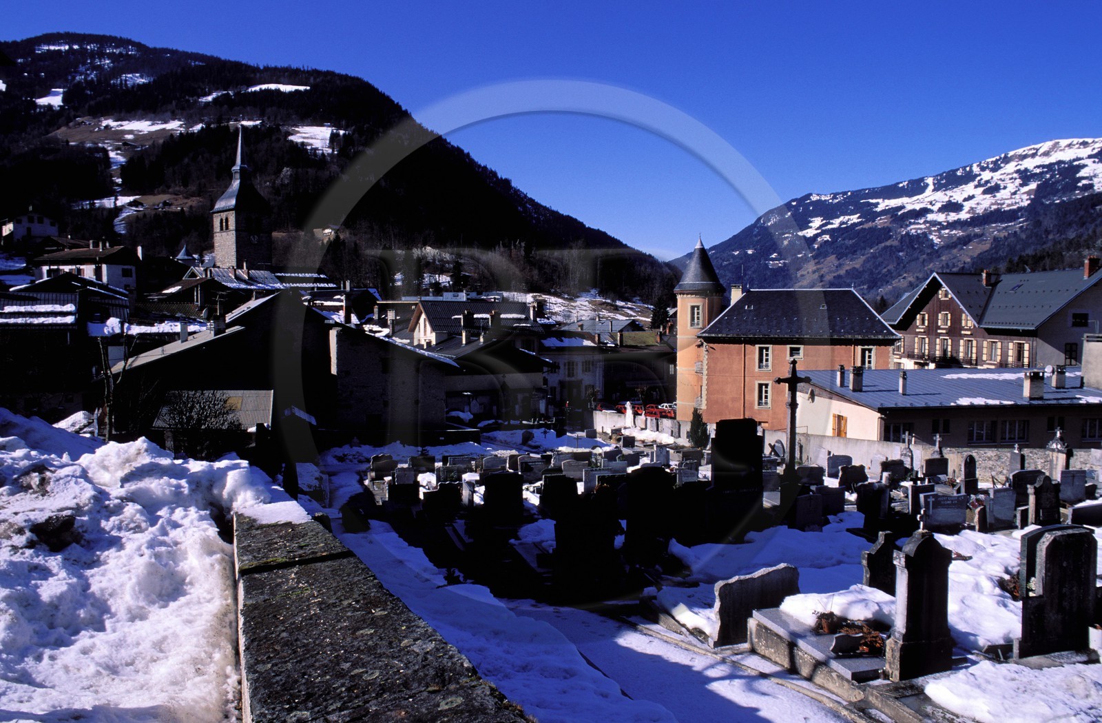 France, Savoie (73), Région du Beaufortin, le village de Beaufort