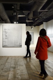 France, Paris (75), vernissage à la Galerie Univer
