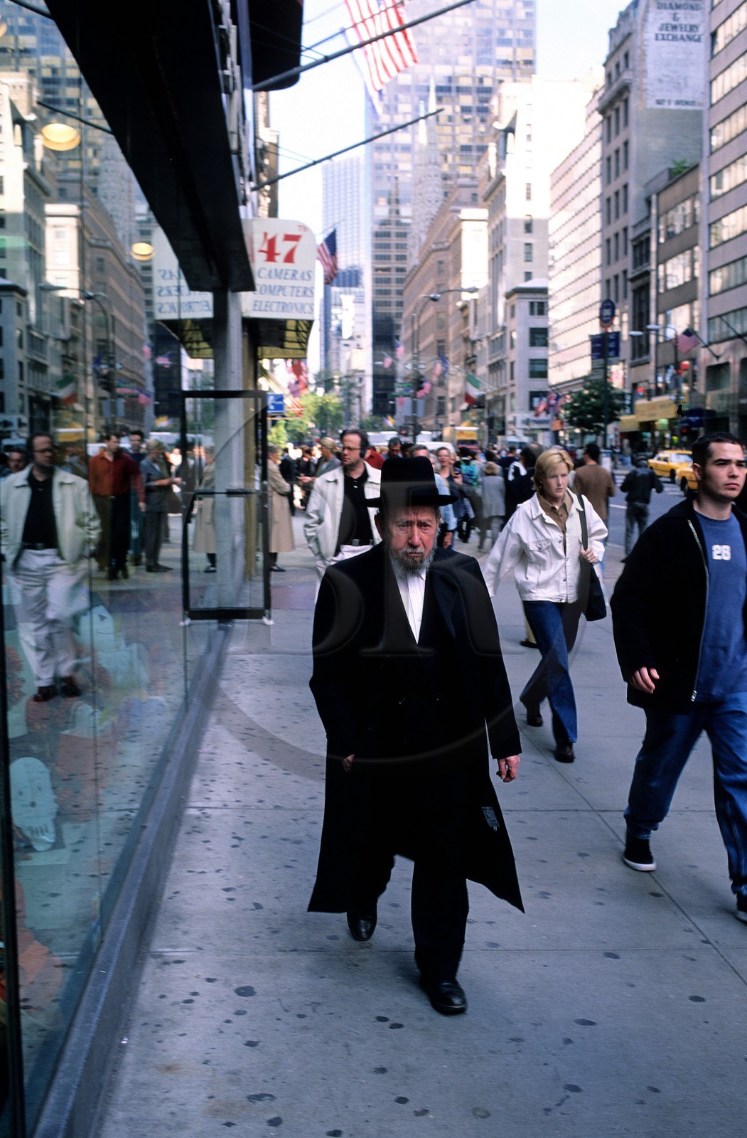 Etats-Unis, New York, Manhattan, Midtown, juif lubavitch