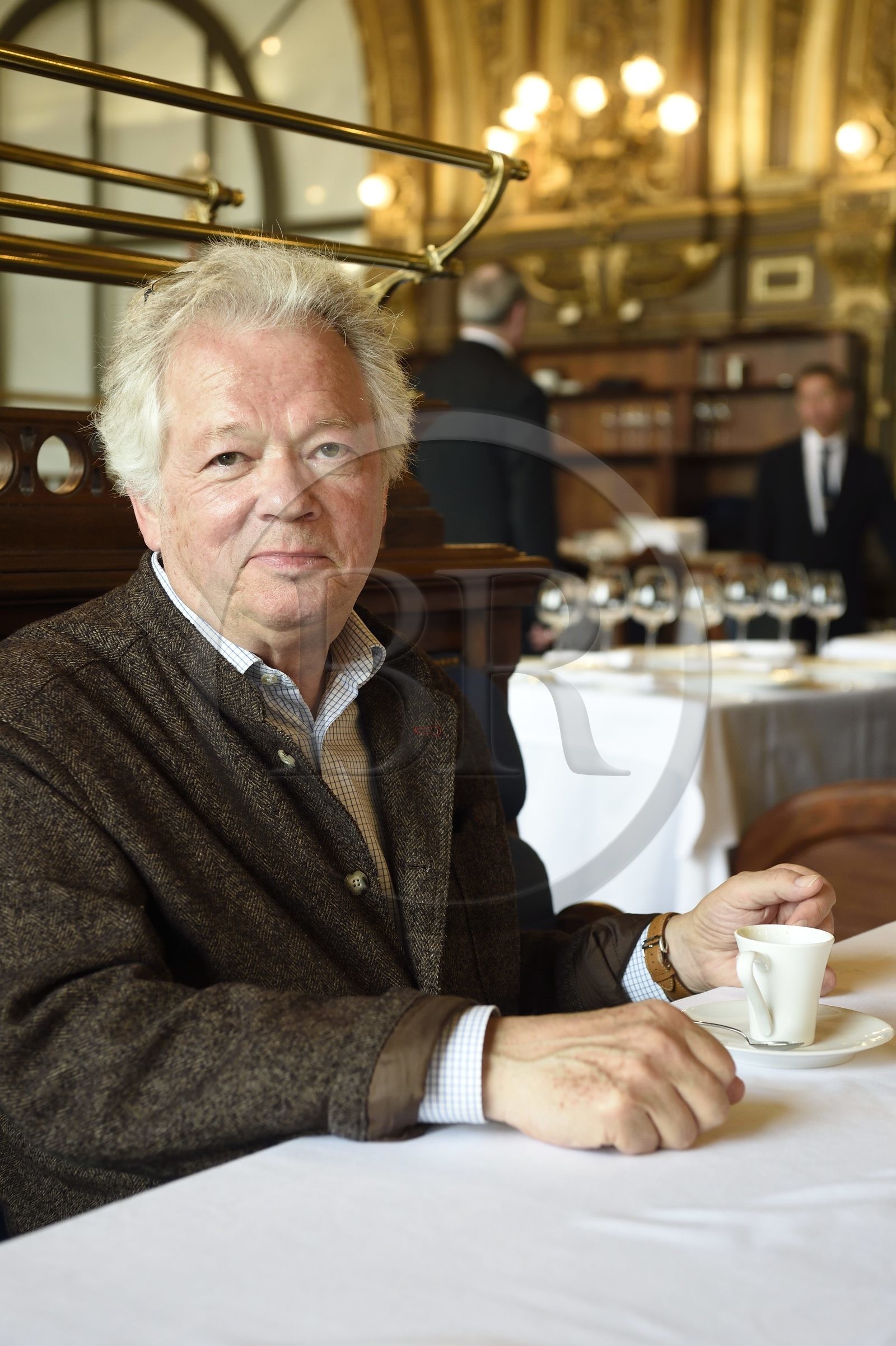 France, Paris (75), gare de Lyon, restaurant Le Train bleu, Gilles Pudlowski