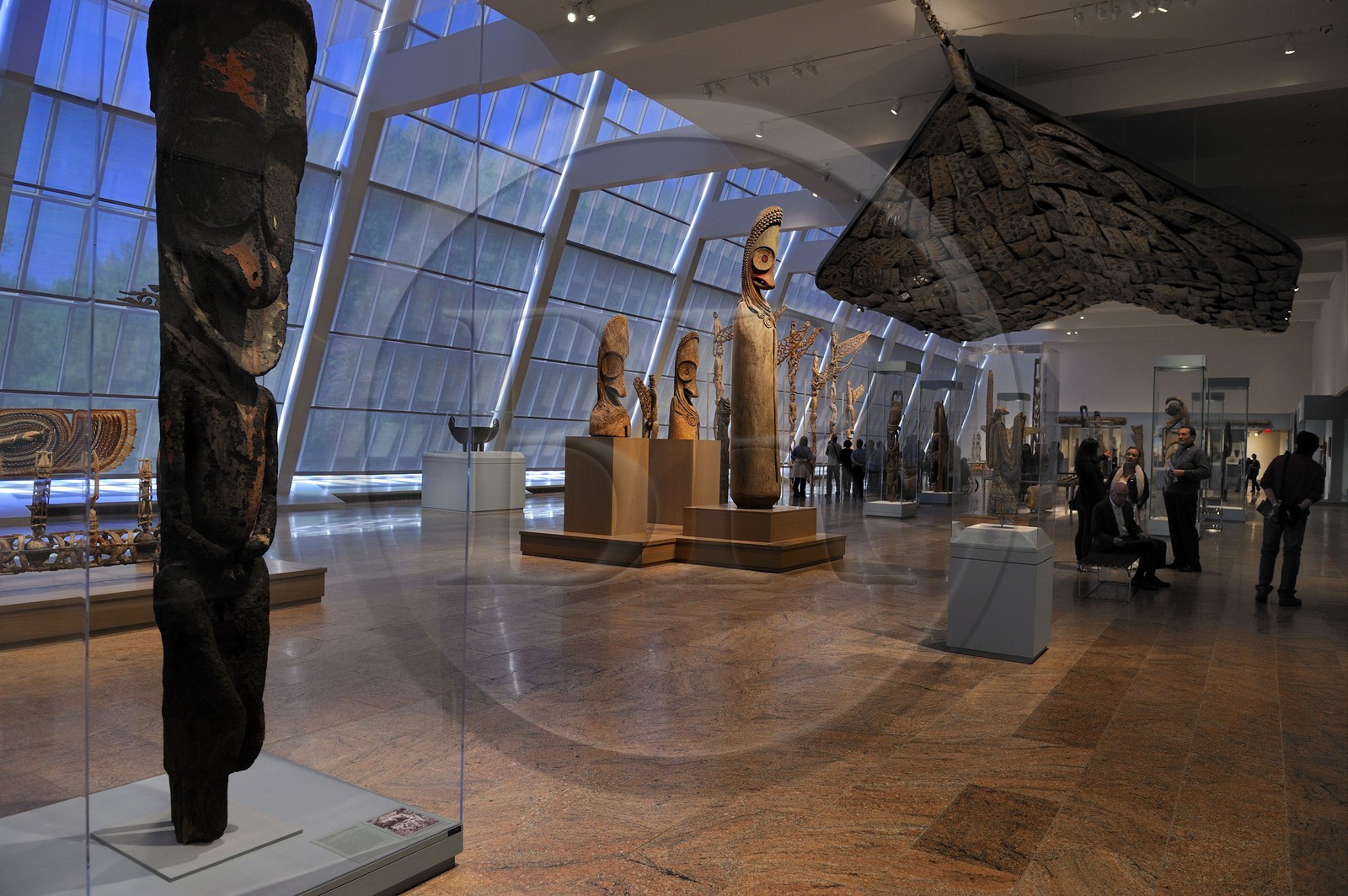 Etats-Unis, New York, Manhattan, East Side, Metropolitan Museum of art (MET), art océanien