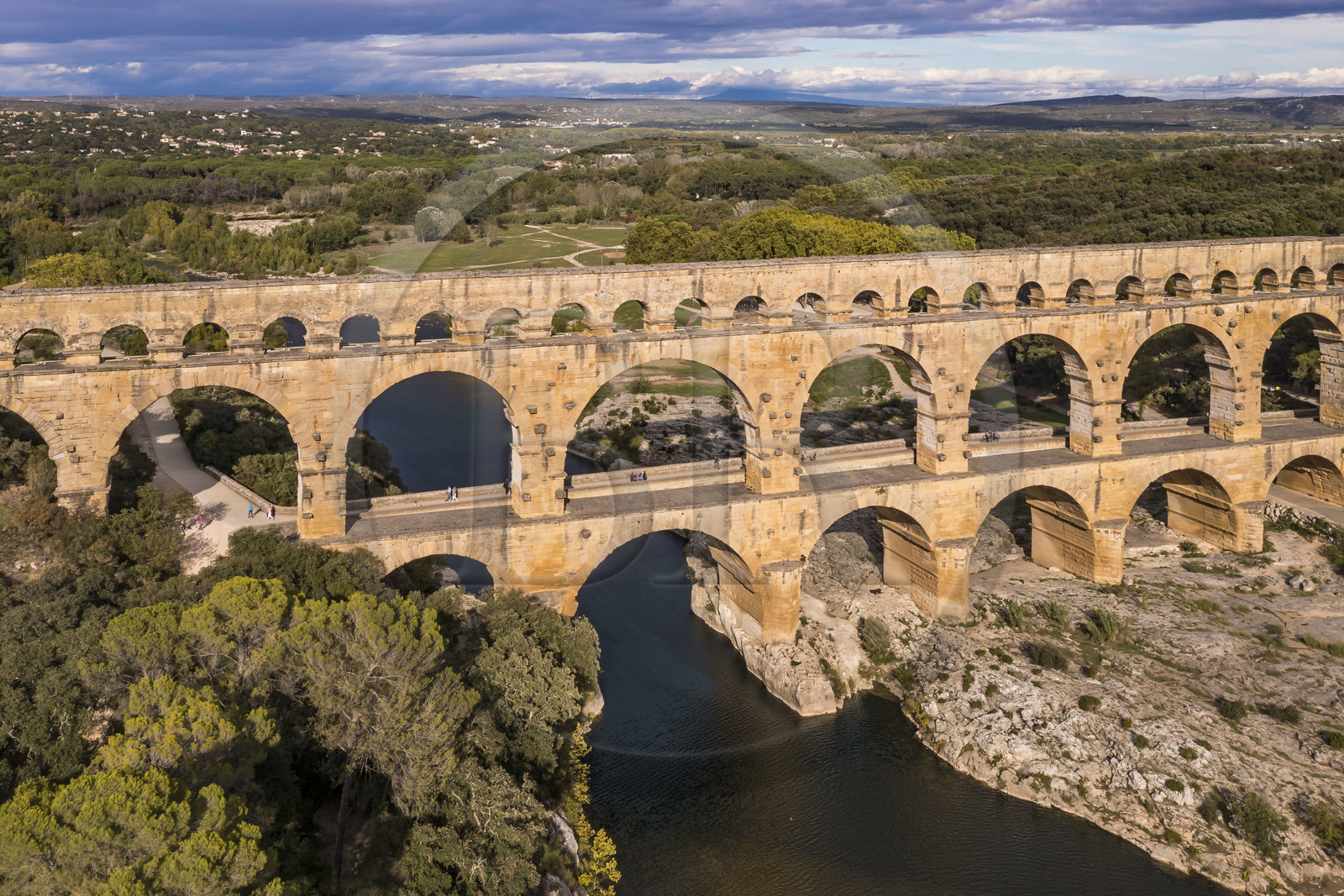 France, Gard (30),  (vue aérienne)