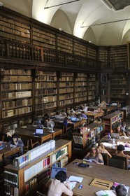 Italie, Lombardie, Milan, Académie de Brera (Accademia di Brera), bibliothèque Nationale de Brera (Biblioteca Nazionale Braidense)