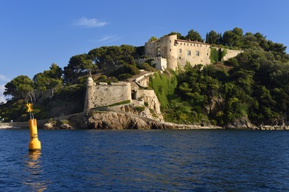France, Var (83), Bormes les Mimosas, Fort de Brégançon, résidence officielle du président de la République