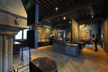 France, Paris, Musee du Moyen-Age (Middle Ages Museum), the former Hotel de Cluny