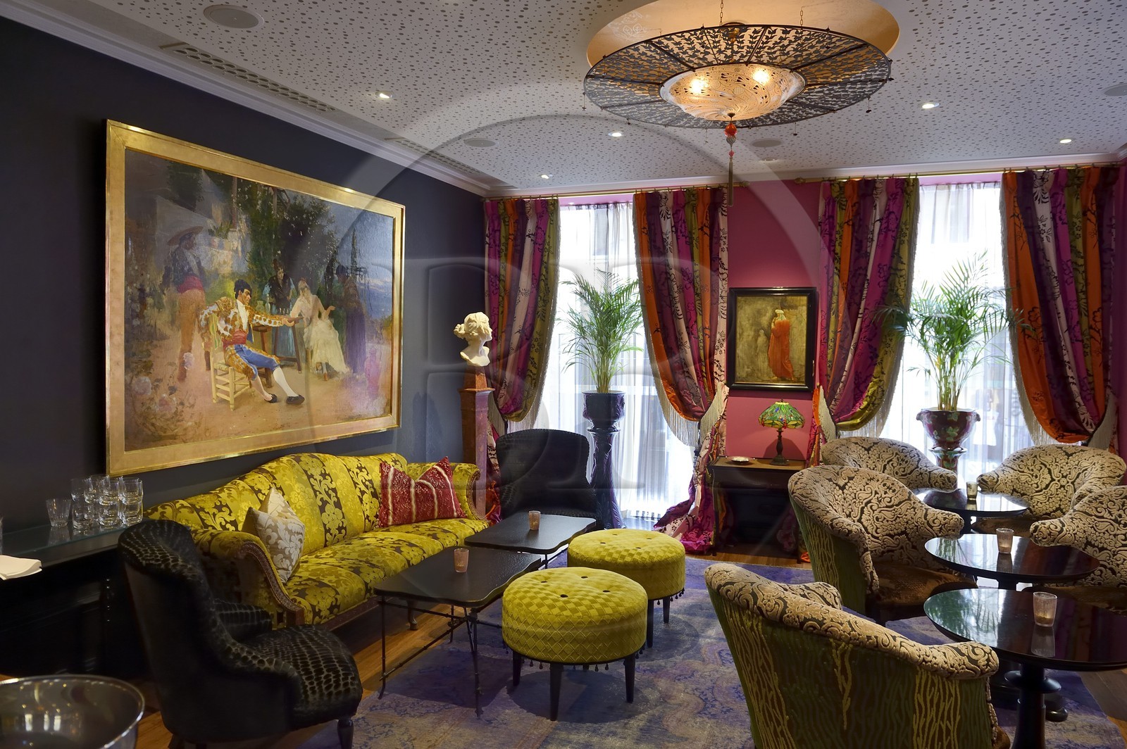 Suède, Västra Götaland, Göteborg (Gothenburg), Dorsia Hotel, le lobby