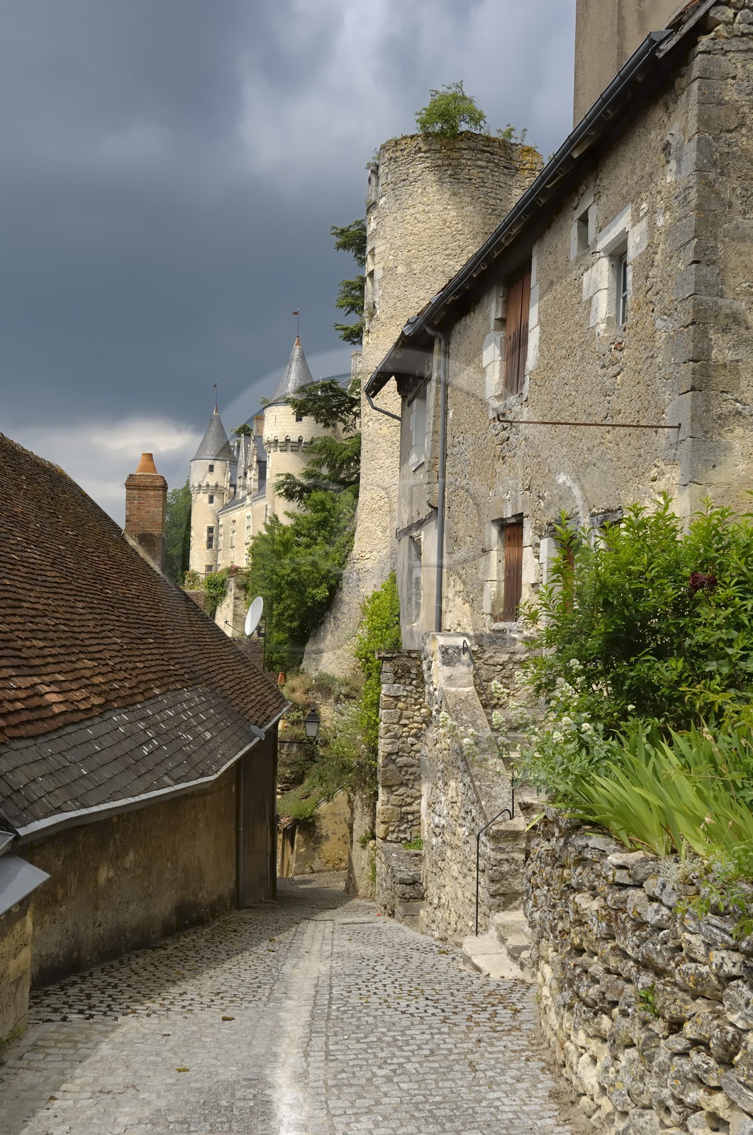 France, Indre-et-Loire (37), Montrésor, le château