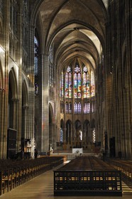 France, Seine-Saint-Denis (93), Saint-Denis, la basilique de Saint-Denis