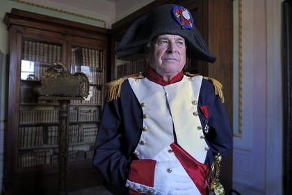 Italie, Toscane, l’Ile d’Elbe, Portoferraio, Napoléon 1er dans sa maison du Palazzina dei Mulini