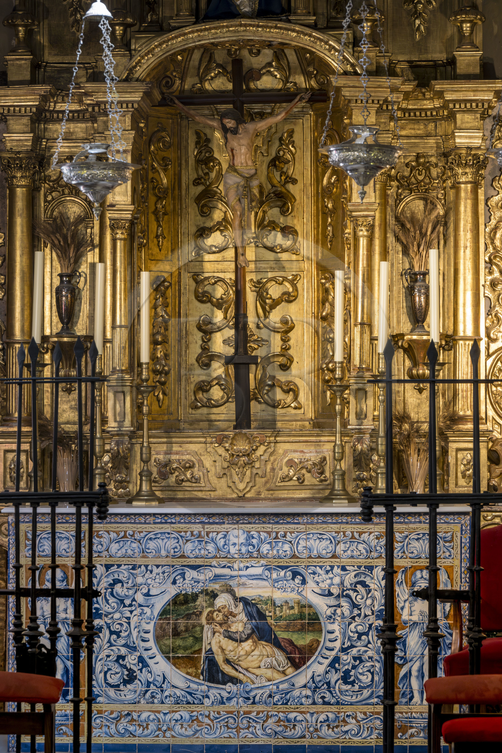 Spain, Andalusia, Sevilla, Alfalfa district, Chapel of the Abandoned (Capilla de los Desamparados) on Calle Cordoba