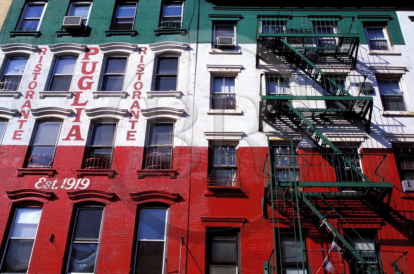 Etats-Unis, New York, Manhattan, Little Italy, restaurant dans Hester Street