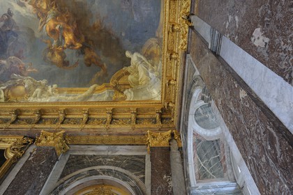France, Yvelines (78), château de Versailles, classé Patrimoine Mondial de l'UNESCO, Salon d'Hercule