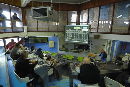 France, Charente-Maritime (17), Ile d'Oléron, port de la Cotinière, la criée