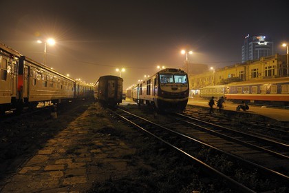 Vietnam, Hanoï, gare centrale