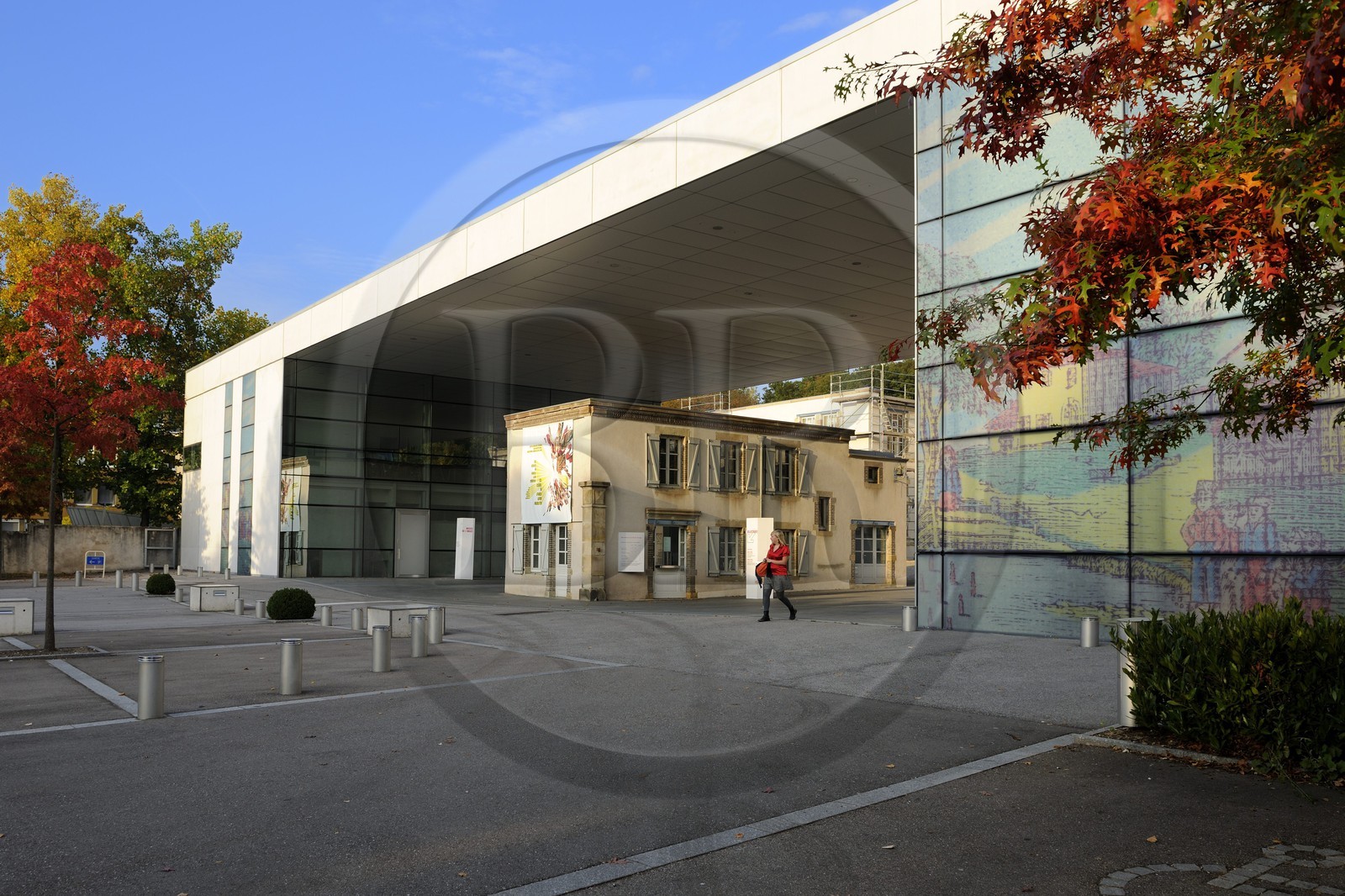 France, Vosges, Epinal, Cite de l'Image quai de Dogneville houses both the musee de l'Image (Image Museum) and Imagerie d'Epinal (Epinal prints)