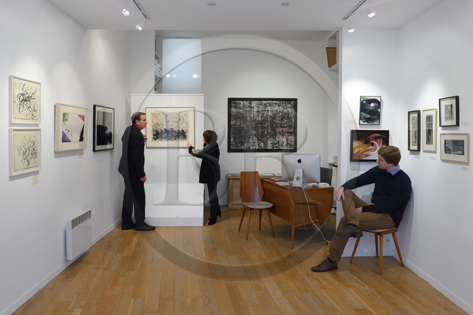 France, Paris (75), Galerie 53 et Galerie Routes