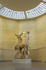 France, Paris (75), le musée du sculpteur Antoine Bourdelle, hall des platres, Centaure mourant