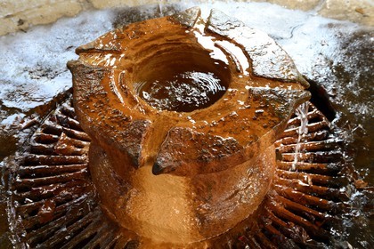 France, Haute Corse, Castagniccia, the mineral spring of Orezza