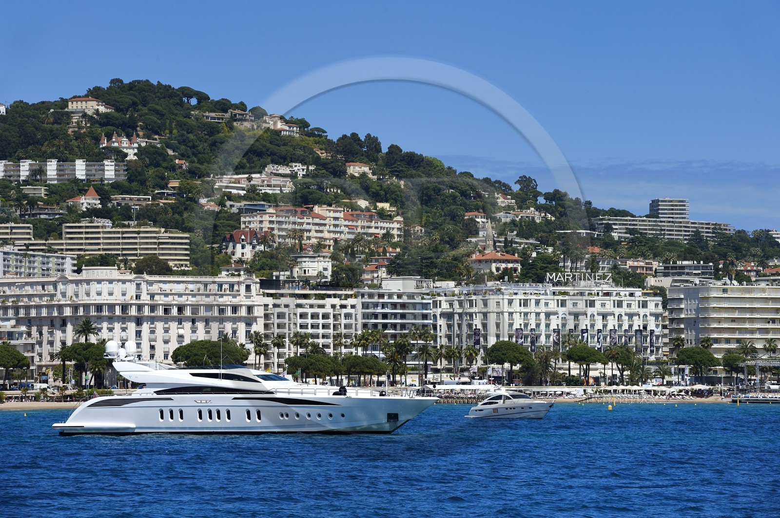 France, Alpes-Maritimes, Cannes, the Martinez palace on the boulevard de la Croisette