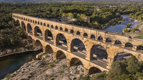 France, Gard (30),  (vue aérienne)