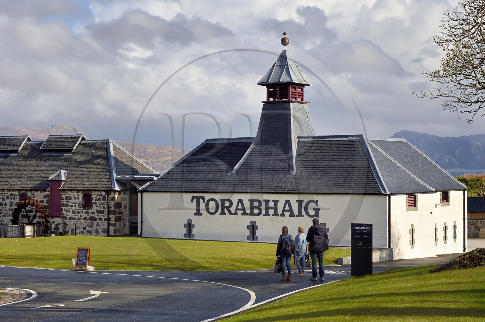 Royaume-Uni, Ecosse, région des Highlands, les Hébrides, Ile de Skye, Teangue, Distillerie de whisky Torabhaig