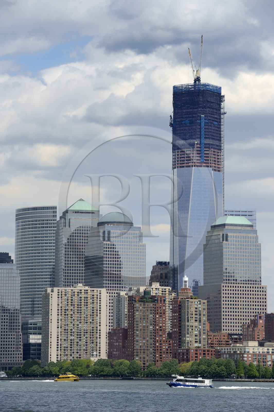 Etats-Unis, New York, Manhattan, One World Trade Center (1WTC) devenue la plus haute tour de NYC depuis le 30 avril 2012