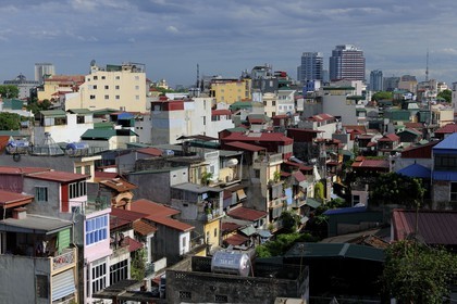 Vietnam, Hanoï, la vieille ville dans le quartier des 36 rues