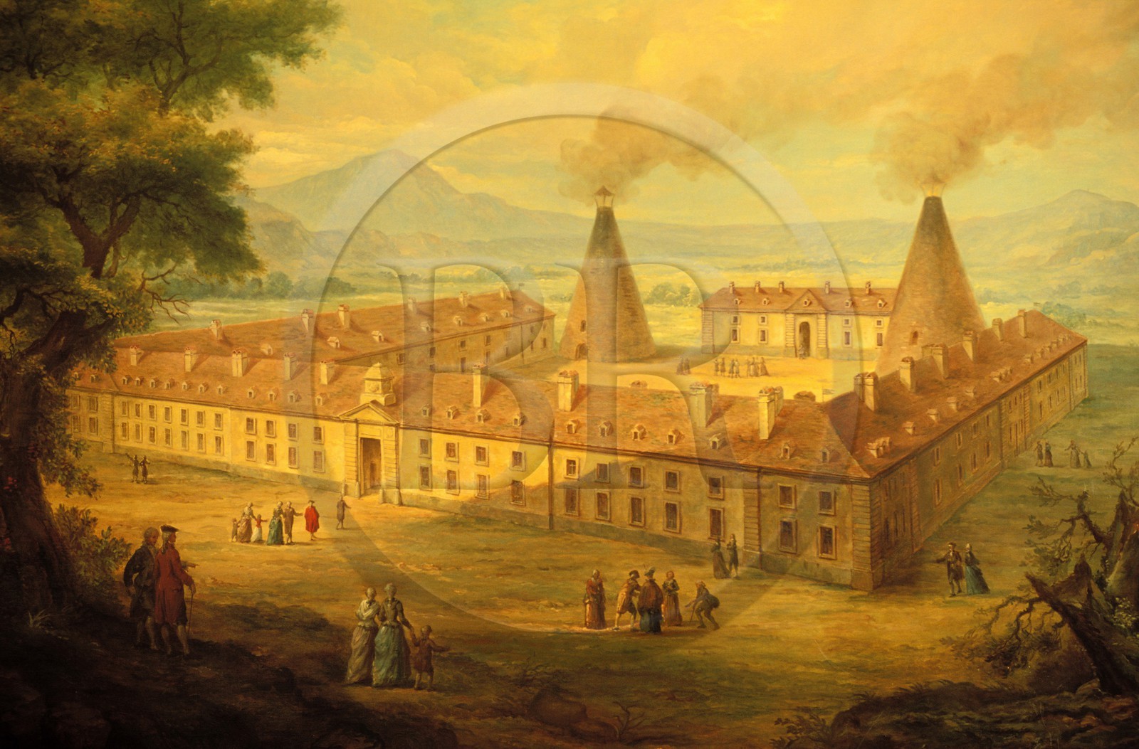 France, Saône-et-Loire (71), Le Creusot, le château de la Verrerie, musée de l'Homme et de l'industrie