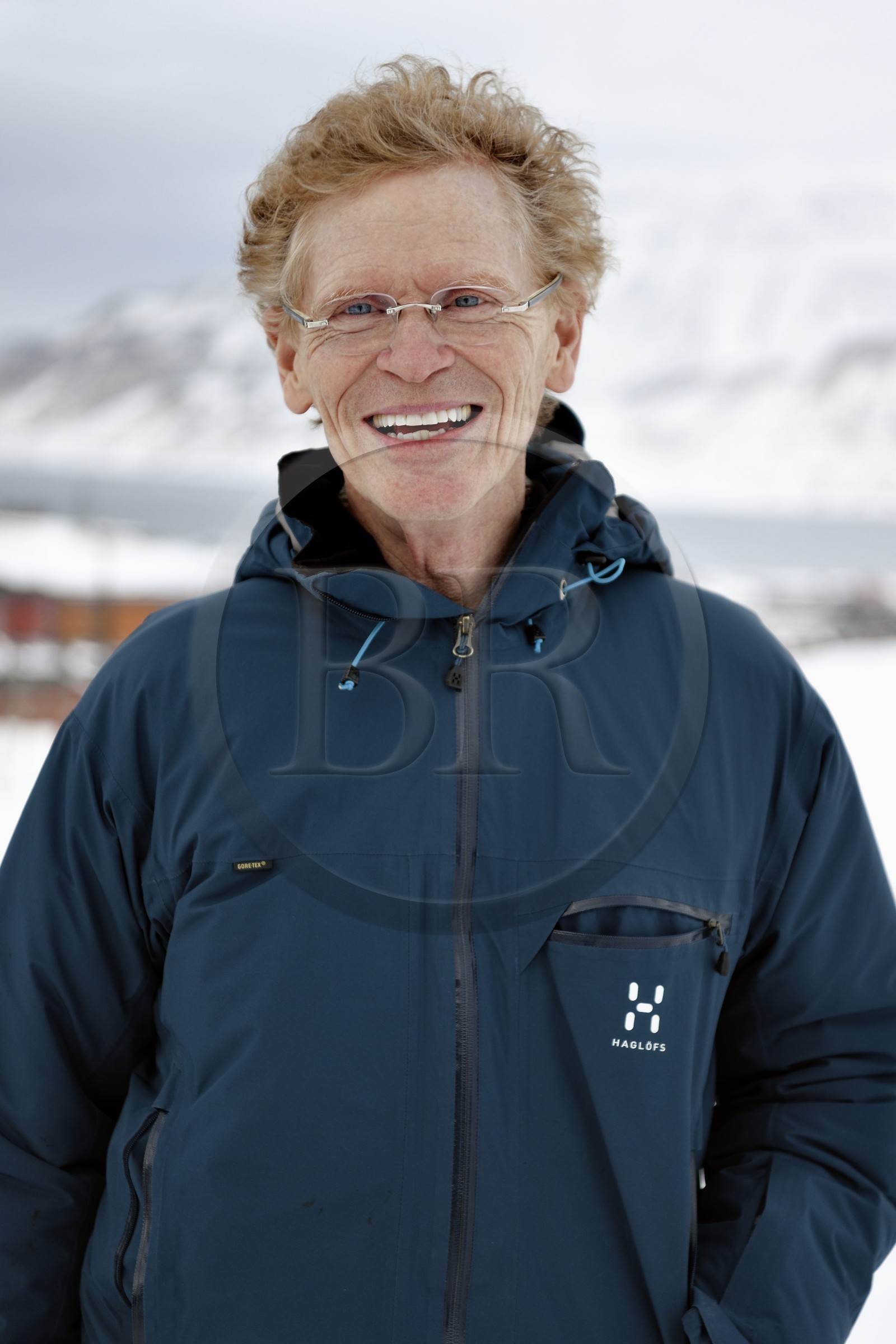 Norway, Svalbard, Spitzbergen, Longyearbyen, Cary Fowler at the initiative of the Global Crop Diversity Trust and the Svalbard Global Seed Vault (Seed Bank) Project